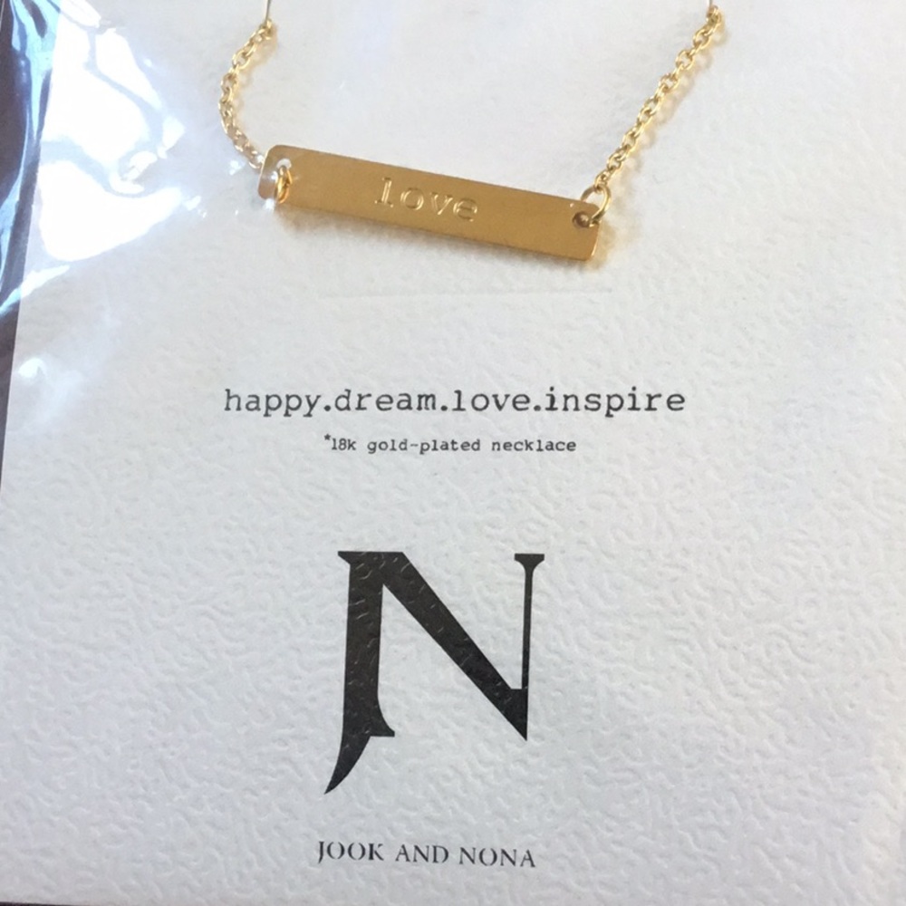 Look and NuNa necklace Love”